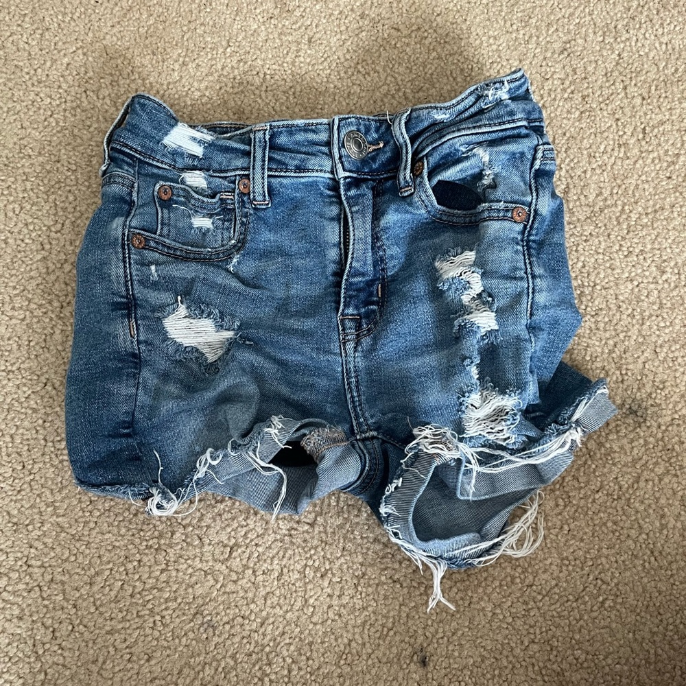 american eagle jean shorts